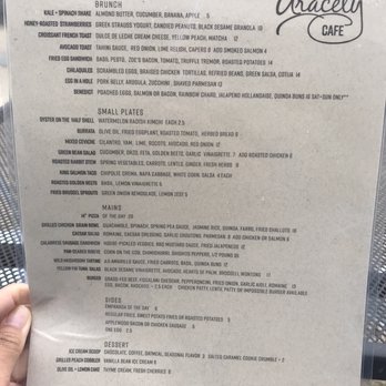 Aracely Cafe - Weekday menu - New American Near Me - San Francisco, California