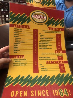 Menu photo 1 Sarussi Cafeteria Miami, FL Menu photo 1 Sarussi Cafeteria Miami, FL