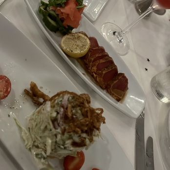 Ruth's Chris Steak House - STEAK HOUSE SALAD and SEARED AHI TUNA* - Steakhouses Near Me - Ponte Vedra Beach, Florida Ruth's Chris Steak House - STEAK HOUSE SALAD and SEARED AHI TUNA* - Steakhouses Near Me - Ponte Vedra Beach, Florida