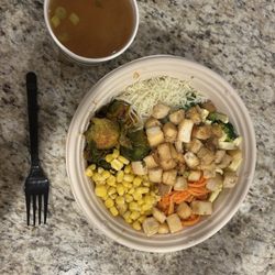 Bibibop Asian Grill - Bowl and Miso Soup