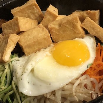 Koreana Korean BBQ - 19. Hot Stone Pot Bi Bim Bab - that hot stone is the only way to go when ordering bi bim bap. Make sure you order #19 and not #18 - Korean Near Me - Fairfield, California Koreana Korean BBQ - 19. Hot Stone Pot Bi Bim Bab - that hot stone is the only way to go when ordering bi bim bap. Make sure you order #19 and not #18 - Korean Near Me - Fairfield, California