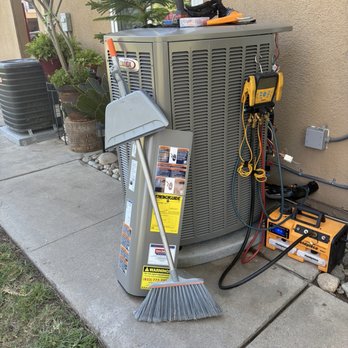 Service Champions - New Lennox unit going through testing/setup - Heating & Air Conditioning/HVAC Near Me - Brea, California Service Champions - New Lennox unit going through testing/setup - Heating & Air Conditioning/HVAC Near Me - Brea, California