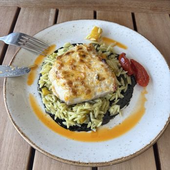 Jake's - Lemon Garlic Roasted Fish - New American Near Me - Del Mar, California