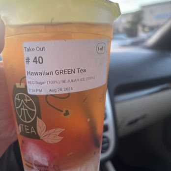 R&B Tea - Hawaiian GREEN Tea - Bubble Tea Near Me - San Diego, California R&B Tea - Hawaiian GREEN Tea - Bubble Tea Near Me - San Diego, California