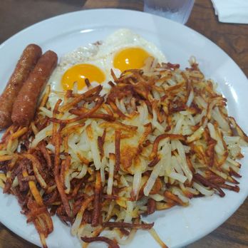 Jeremy's Coffee Shop - Hash browns, eggs and sausage - Breakfast & Brunch Near Me - La Crescenta, California Jeremy's Coffee Shop - Hash browns, eggs and sausage - Breakfast & Brunch Near Me - La Crescenta, California