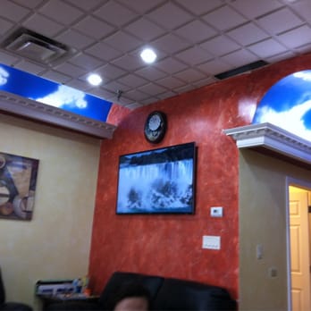 Nails First Spa - Ceilings are neat at Nails First! - Nail Salons Near Me - Libertyville, Illinois