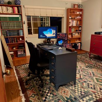 Mindful Edit Professional Organizing - We reconfigured the floor plan to improve flow, creating a home office that's not only functional but also designed for productivity. - Home Organization Near Me - Piedmont, California Mindful Edit Professional Organizing - We reconfigured the floor plan to improve flow, creating a home office that's not only functional but also designed for productivity. - Home Organization Near Me - Piedmont, California
