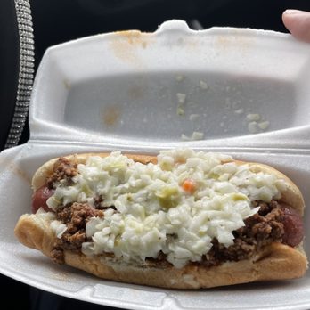 Greedy Rascals - Slaw dog - Hot Dogs Near Me - West Columbia, South Carolina Greedy Rascals - Slaw dog - Hot Dogs Near Me - West Columbia, South Carolina