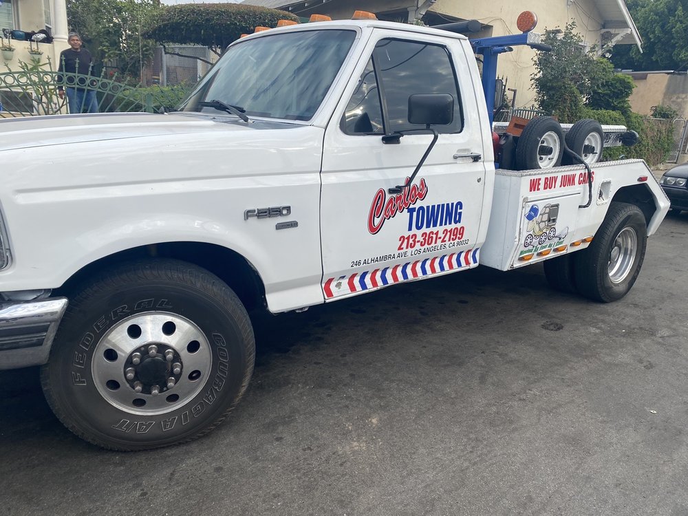 CARLOS TOWING Updated June 2024 Request a Quote 246 Alhambra Ave