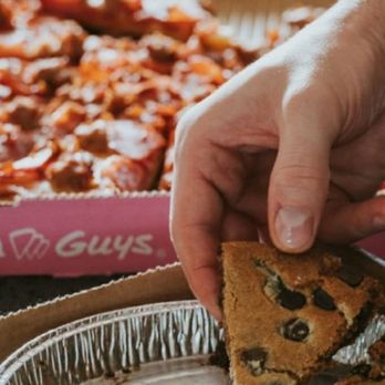 Pizza Guys - Complete the meal with our big chewy chocolate chip - Pizza Near Me - Rancho Cucamonga, California Pizza Guys - Complete the meal with our big chewy chocolate chip - Pizza Near Me - Rancho Cucamonga, California