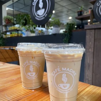 Cafe Madre - Almond Roca Latte and Horchata Latte - Coffee & Tea Near Me - Carmichael, California