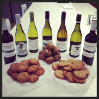 Philglas & Swiggot - New Zealand Wines alongside homemade Anzac & Hokey Pokey Biscuits - Beer, Wine & Spirits Near Me - London, XGL