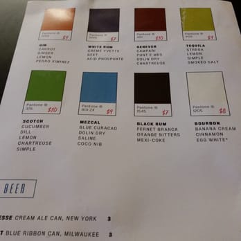 Mocad Café - a menu with a variety of colors - American Near Me - Detroit, Michigan Mocad Café - a menu with a variety of colors - American Near Me - Detroit, Michigan