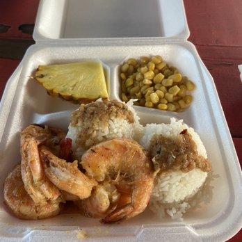 Aloha Shrimp - Garlic Shrimp - Food Trucks Near Me - Hauula, Hawaii