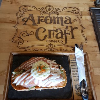 Aroma Craft Coffee - Smoked salmon toast - Coffee Roasteries Near Me - Walnut, California
