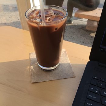 Highlight Coffee - Iced almond milk mocha - Coffee & Tea Near Me - Glendale, California Highlight Coffee - Iced almond milk mocha - Coffee & Tea Near Me - Glendale, California