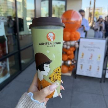 Auntea Jenny - Matcha fresh milk daifuku - Bubble Tea Near Me - Irvine, California