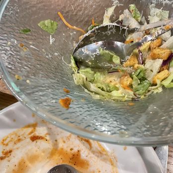 Olive Garden Italian Restaurant - What's left of the salad? - Italian Near Me - Orange, California Olive Garden Italian Restaurant - What's left of the salad? - Italian Near Me - Orange, California