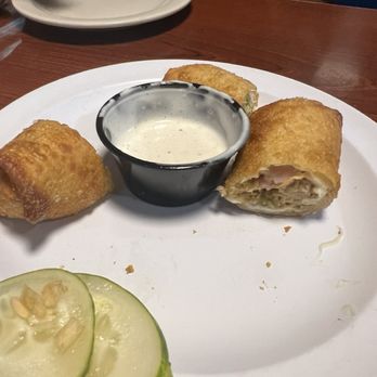 Cuban Breezes - Cuban eggrolls (so good!!!) we couldn't hold off for the picture - Cuban Near Me - Tampa, Florida Cuban Breezes - Cuban eggrolls (so good!!!) we couldn't hold off for the picture - Cuban Near Me - Tampa, Florida