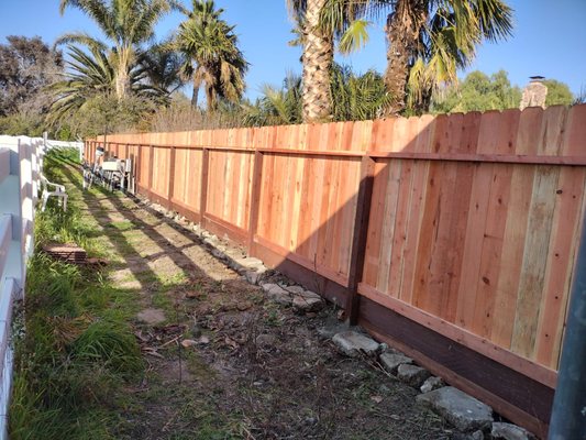Wood Fences - Do you need to upgrade or install a new fence at your home or business location? Let us handle the dirty work! We will advise you with the best fences that fit your needs. We are committed to bringing you the highest quality fencing in Oakland CA. The way we do this is by understanding and participating in every step of the process, from startup to installation. And we have been. We quote projects, we design fences, we do quality control, then we build, assemble and install them. Also, we are here to answer all your questions. Wood Fences - Do you need to upgrade or install a new fence at your home or business location? Let us handle the dirty work! We will advise you with the best fences that fit your needs. We are committed to bringing you the highest quality fencing in Oakland CA. The way we do this is by understanding and participating in every step of the process, from startup to installation. And we have been. We quote projects, we design fences, we do quality control, then we build, assemble and install them. Also, we are here to answer all your questions.