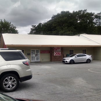 Happy China Restaurant - The building is located in the center with a Dollar store. - Chinese Near Me - Madison, Georgia Happy China Restaurant - The building is located in the center with a Dollar store. - Chinese Near Me - Madison, Georgia