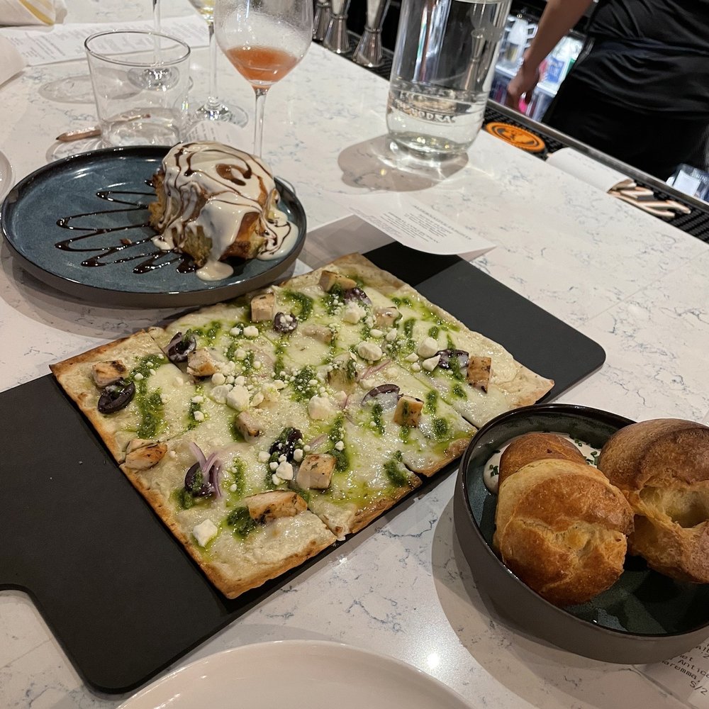 Versi Vino - Cinnamon bun, santorini flatbread, bacon Brie popovers - Wine Bars Near Me - Maple Shade, New Jersey Versi Vino - Cinnamon bun, santorini flatbread, bacon Brie popovers - Wine Bars Near Me - Maple Shade, New Jersey