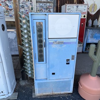 Hackberry General Store - Old school soda machine - Souvenir Shops Near Me - Hackberry, Arizona