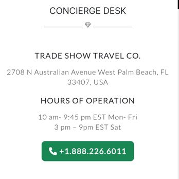 Tradeshow Travel - Travel Services Near Me - Palm Beach, Florida Tradeshow Travel - Travel Services Near Me - Palm Beach, Florida