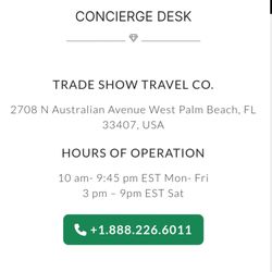 Tradeshow Travel