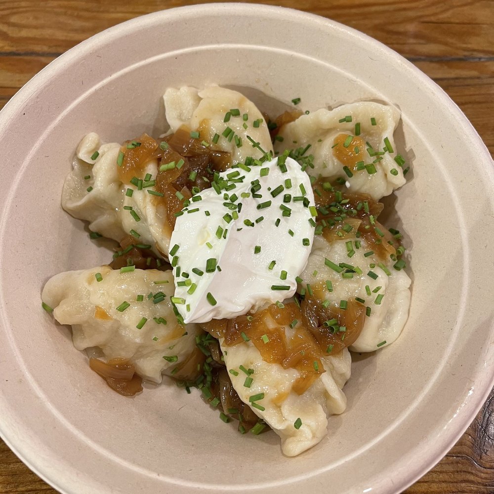 Pierogi Boys - 6 pieces Potato and Cheese (Ruskie) Pierogi - Polish Near Me - Brooklyn, New York