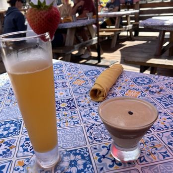 Immigrant Son Caffe - Tiramisu Affogato and Bellini - New American Near Me - Ventura, California