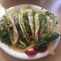 Carne asada and tripa tacos Carne asada and tripa tacos