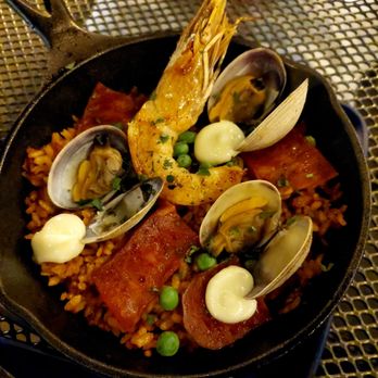Coqueta - Seafood paella - Spanish Near Me - San Francisco, California Coqueta - Seafood paella - Spanish Near Me - San Francisco, California