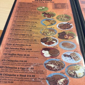 Las Palmas - Menu for breakfast - Mexican Near Me - Lubbock, Texas Las Palmas - Menu for breakfast - Mexican Near Me - Lubbock, Texas