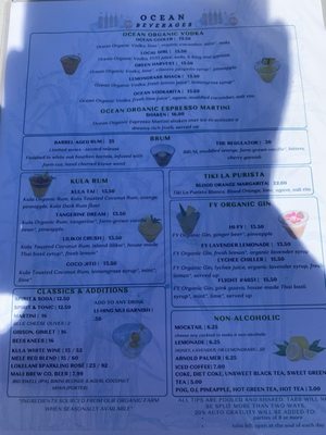 Menu photo 7 Ocean Organic Farm and Distillery Kula, HI Menu photo 7 Ocean Organic Farm and Distillery Kula, HI