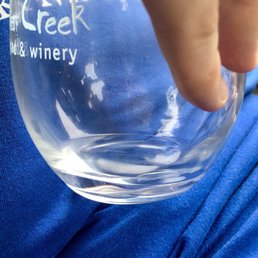 This is the actual sample size from the tasting we purchased.