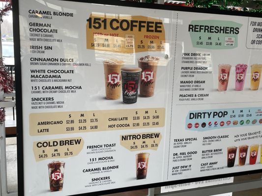 Menu photo 5 151 Coffee Plano, TX