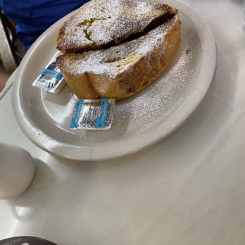 Bear Paw Cafe - Full vanilla creme brûlé stuffed French toast. - Coffee & Tea Near Me - St. George, Utah