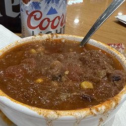 Log Cabin Tavern - Brisket chili.  Meh.