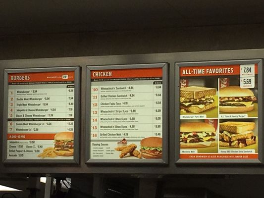 Menu photo 3 Whataburger San Antonio, TX