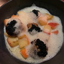 Scallops aka fruit salad