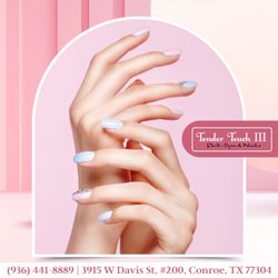 Tender Touch 3 - Short or long, your nails deserve to look fabulous! We create stunning designs for all nail lengths.
Book now and show off your unique