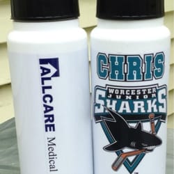Allcare Medical Supply - Proud sponsor of the Worcester Junior Sharks Bantam Hockey Team
