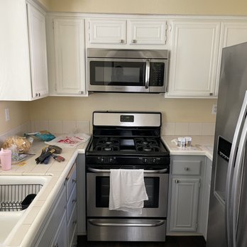 Kitchenology Design - Dated 10 x 10 kitchen - General Contractors Near Me - Chino, California