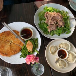 Pancake and dumplings Pancake and dumplings
