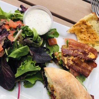 Oven + Vine - Baconatarian Sandwich + Side Salad - New American Near Me - Phoenix, Arizona