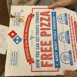 Domino's Pizza - Crushed red pepper on box
