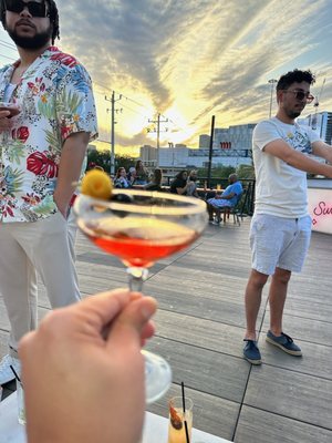 Sunset Rooftop Lounge by null