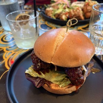 Same Same - GOCHUJANG CHICKEN SANDWICH and Daiquiri - Cocktail Bars Near Me - Carlsbad, California Same Same - GOCHUJANG CHICKEN SANDWICH and Daiquiri - Cocktail Bars Near Me - Carlsbad, California