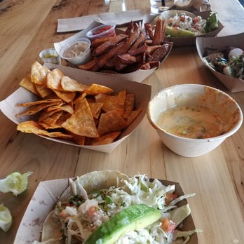 Taco Flats-Burnet Road - Fries in the back. If you like the burnt taste, get these. - Mexican Near Me - Austin, Texas